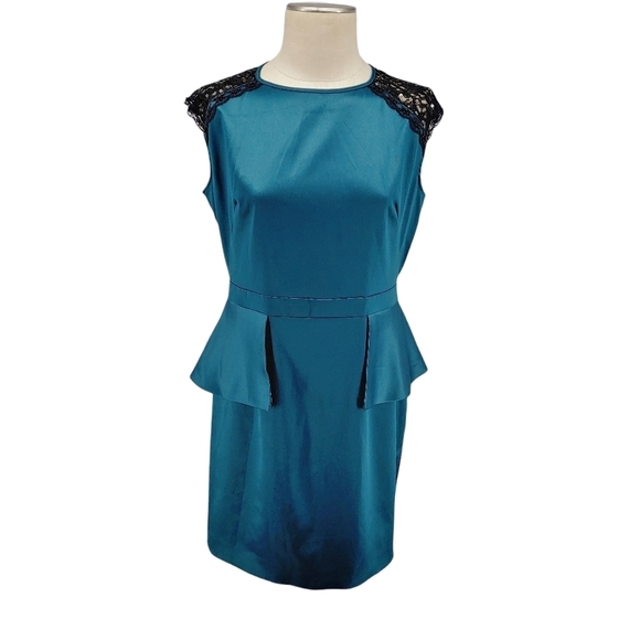 J. Taylor Dresses & Skirts - J. Taylor Women's Size 12 Jade Green Peplum Dress
